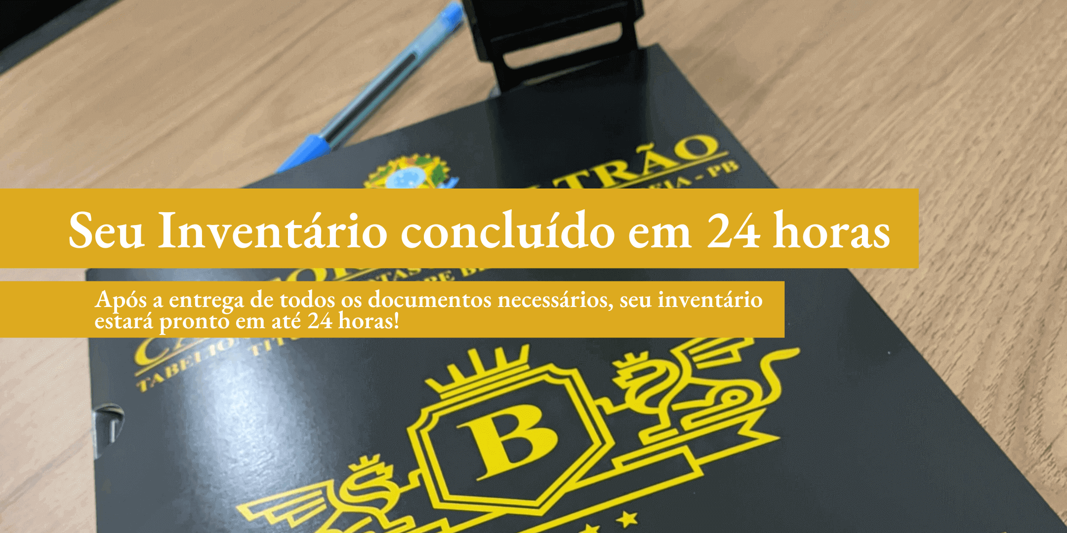 CARTÓRIO BELTRÃO - INVENTÁRIO EM ATÉ 24 HORAS